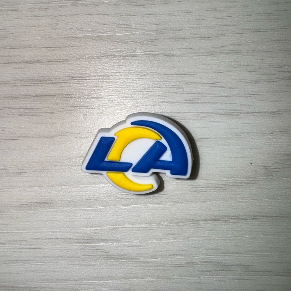 Los Angeles Rams NFL Football Team Croc Charm